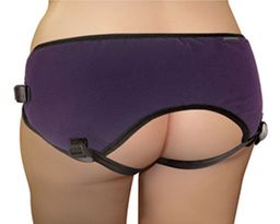 Plus Size Beginner’s Purple Strap-On