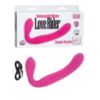 Rechargeable Silicone Lover Rider Strapless Strap-On