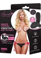 Remote Control Vibrating Side Tie Panty