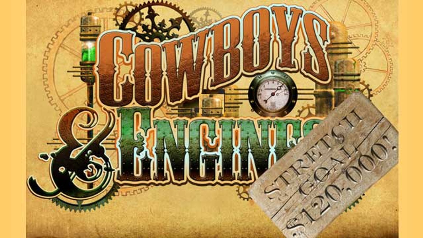 Just 24 Hours To Go on 'Cowboys & Engines' Kickstarter Funding