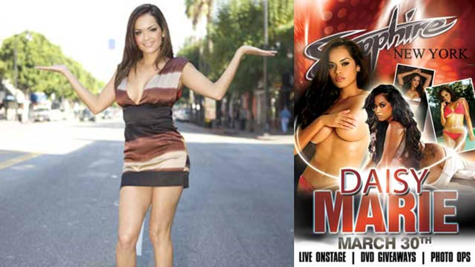 Daisy Marie Feature Dancing This Weekend