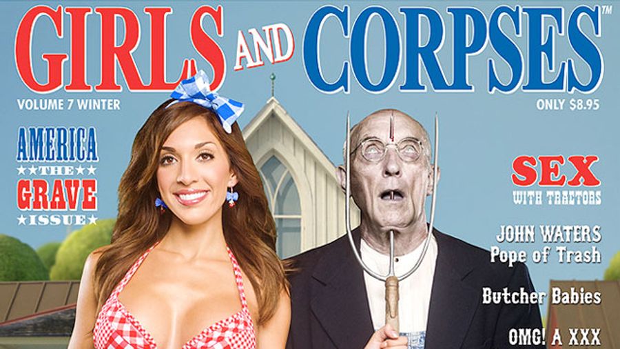 Farrah Abraham Goes Gothic on Girls and Corpses Cover