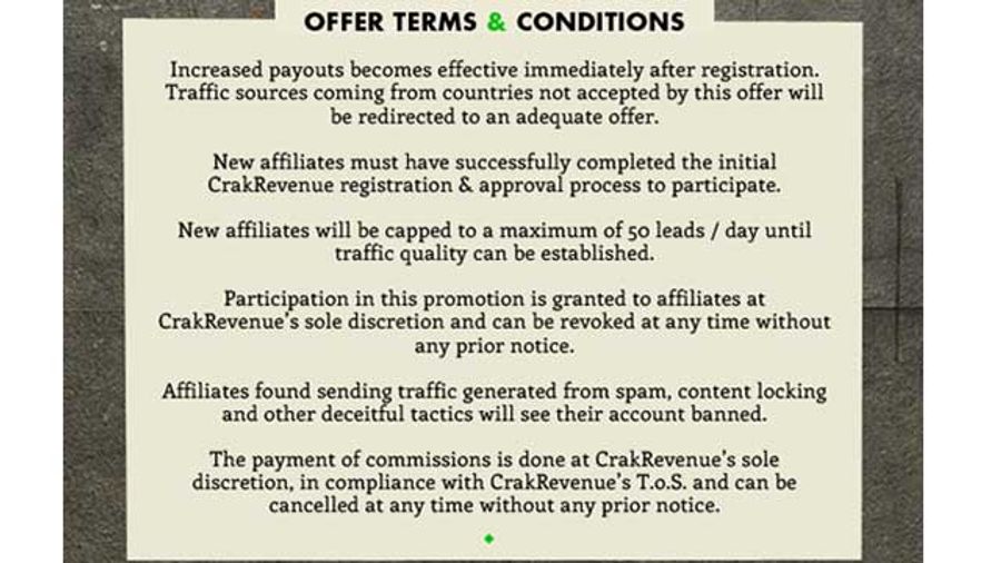 CrakRevenue Returns with MyFreeCams.com Promotion