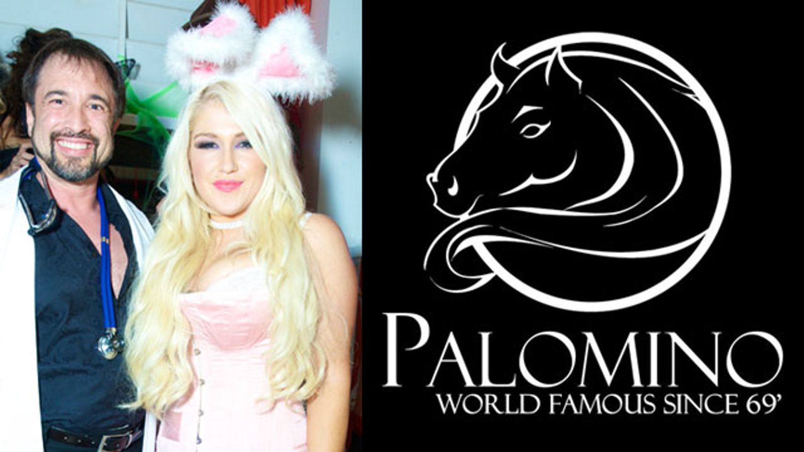 Miles Long, Nikki Phoenix Host Palomino Club Halloween Party