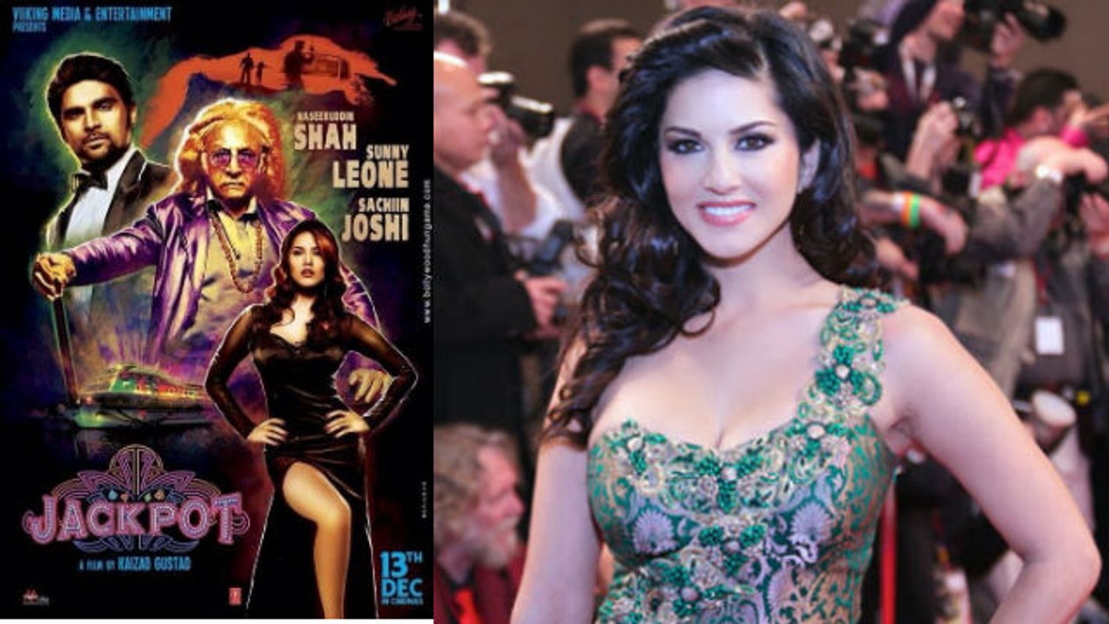 Trailer Released for Sunny Leone Bollywood Feature 'Jackpot'