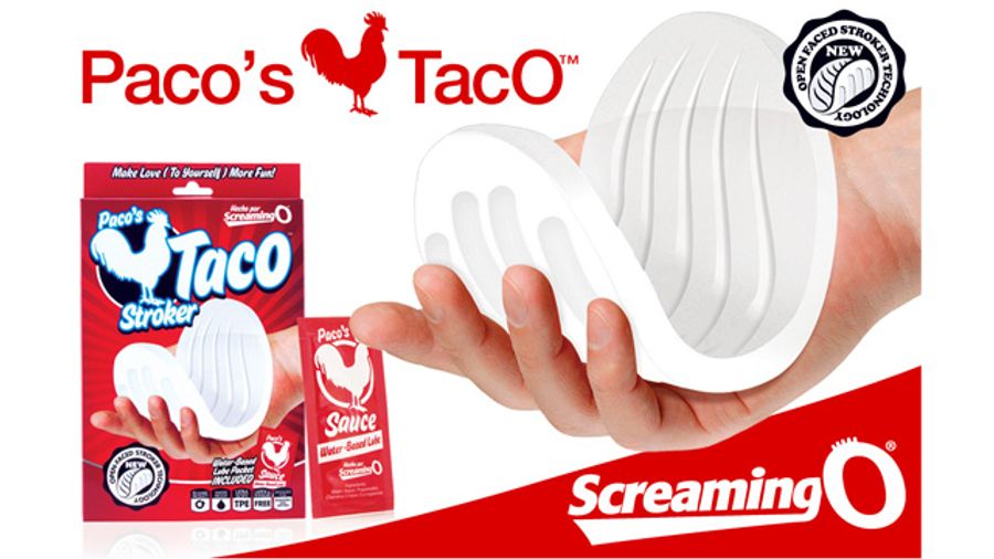 The Screaming O's ‘Paco’s Taco Stroker Boasts Open-Faced Design
