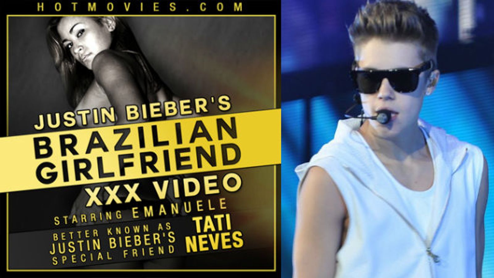 HotMovies.com Releases 'Justin Bieber’s Brazilian Girlfriend' Video