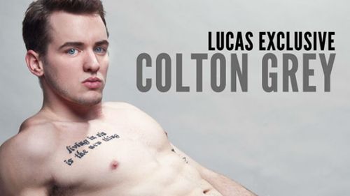 Lucas Entertainment Signs Colton Grey Exclusively