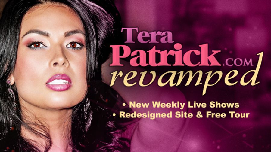 FameDollars, Tera Patrick Launch Revamped TeraPatrick.com