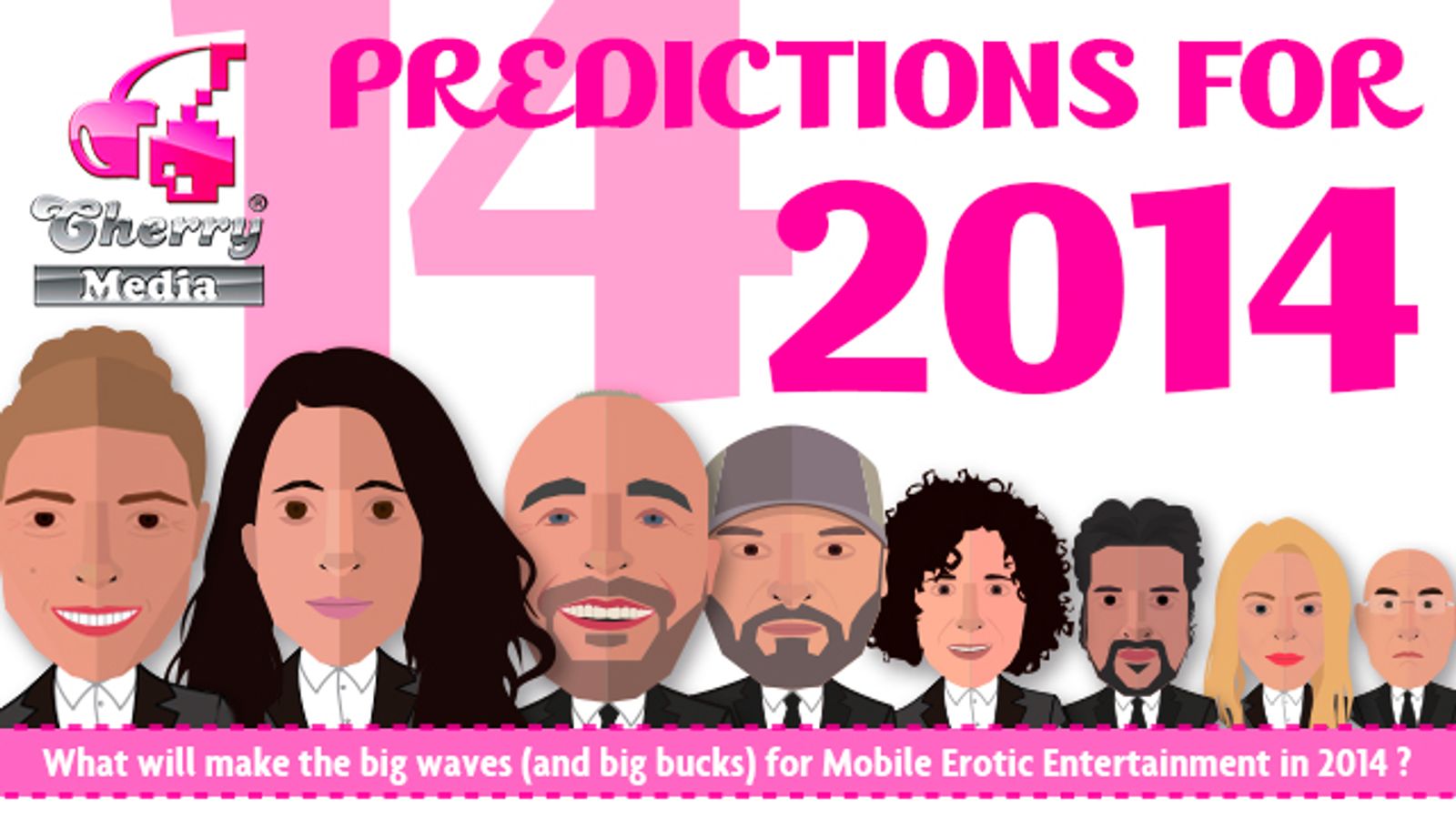 Cherry Media Releases '14 Adult Mobile Predictions for 2014' Infographic