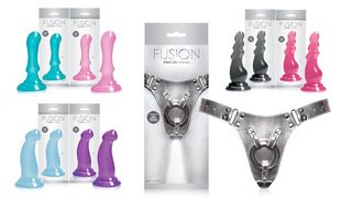 NS Novelties Announces Release of Fusion Pleasure Dongs, Strap-On Harness
