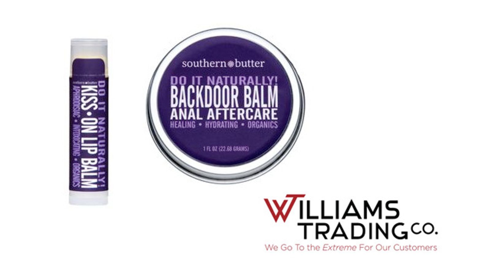 Southern Butter Line Available Exclusively At Williams Trading