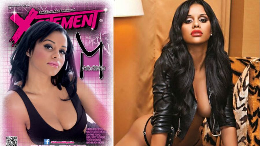Maryjean Graces January Cover of Xcitement Magazine