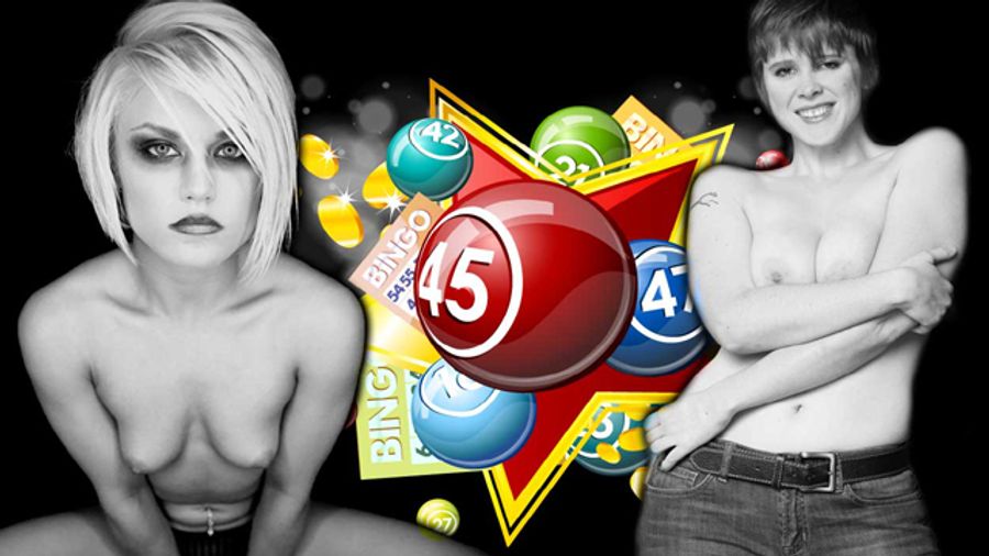 Ash Hollywood and Lily Cade host AVN's Official Porn Star Bingo