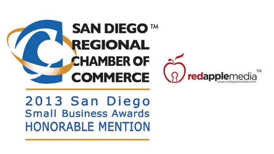 Red Apple Media Parent Receives Honorable Mention from SD Chamber