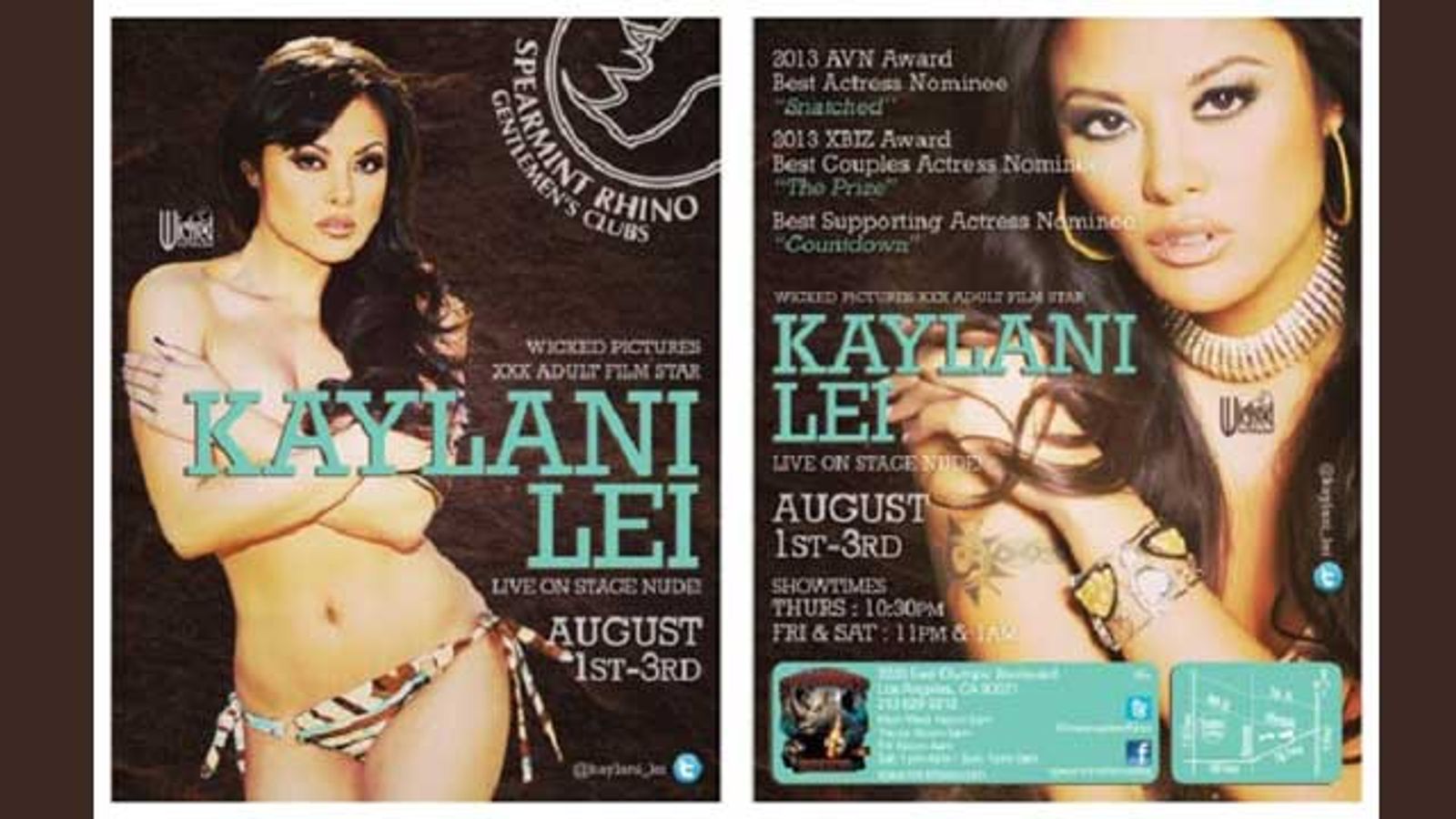 From the City of Angels to Sin City, Kaylani Lei Delivers California Love