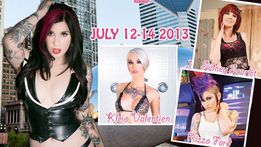 Joanna Angel, BurningAngel Girls Flick the Bean at Exxxotica Chicago