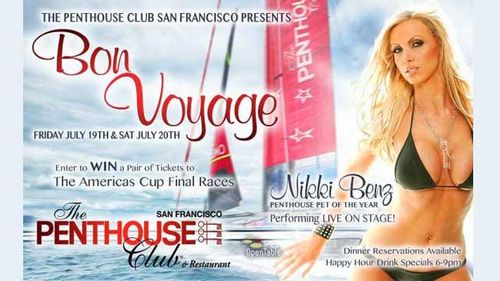 Nikki Benz Headlines Penthouse Club SF This Weekend