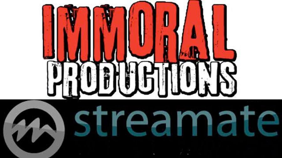 Immoral, Streamate Present 1st Trophies for Models of the Week