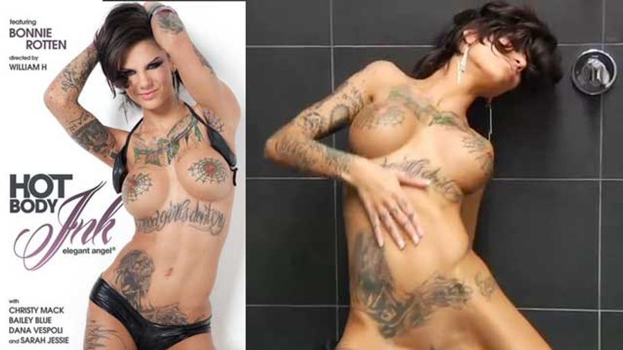 Tattooed Star Bonnie Rotten Scores the Cover of ‘Hot Body Ink’