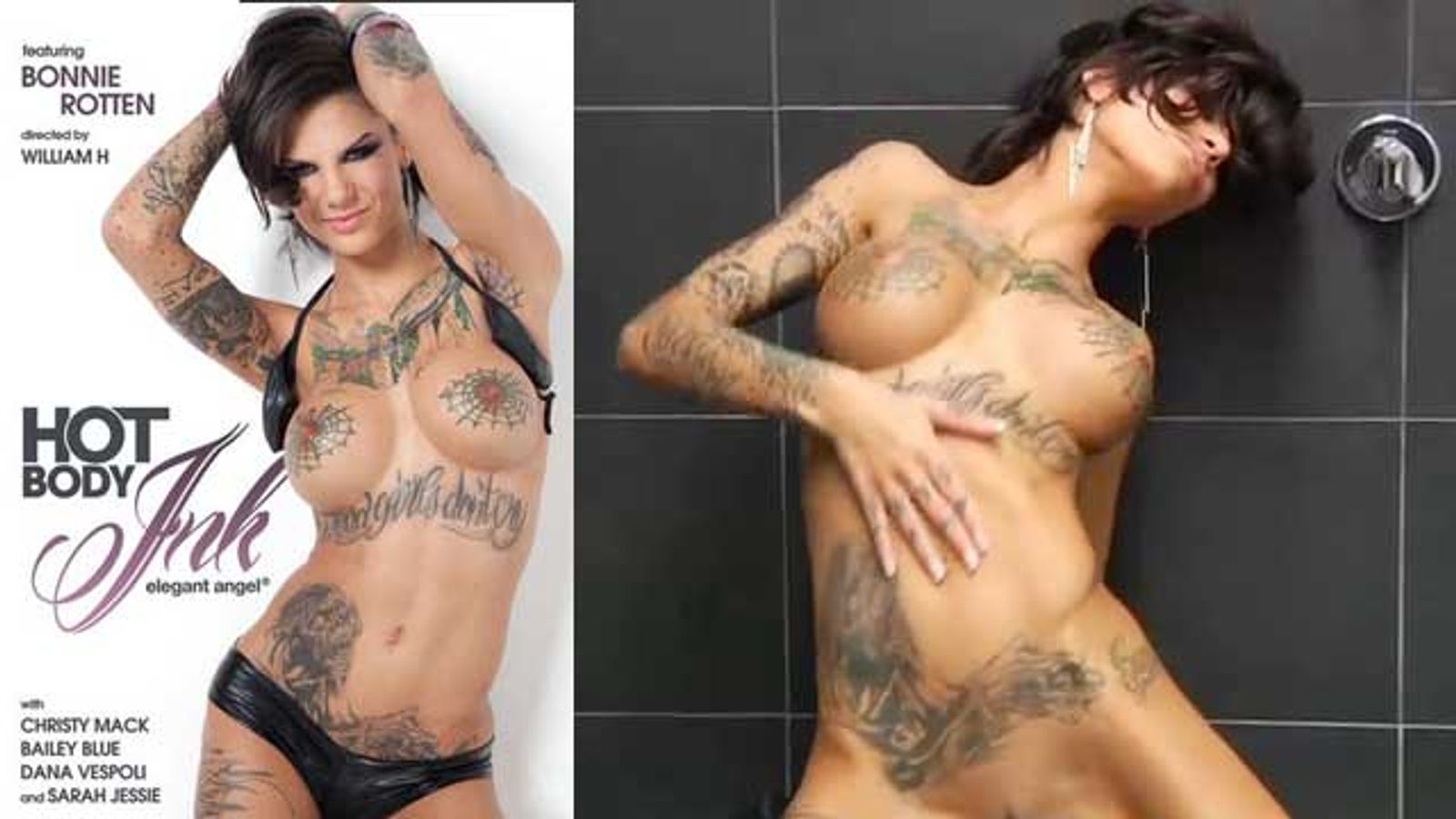 Tattooed Star Bonnie Rotten Scores the Cover of ‘Hot Body Ink’