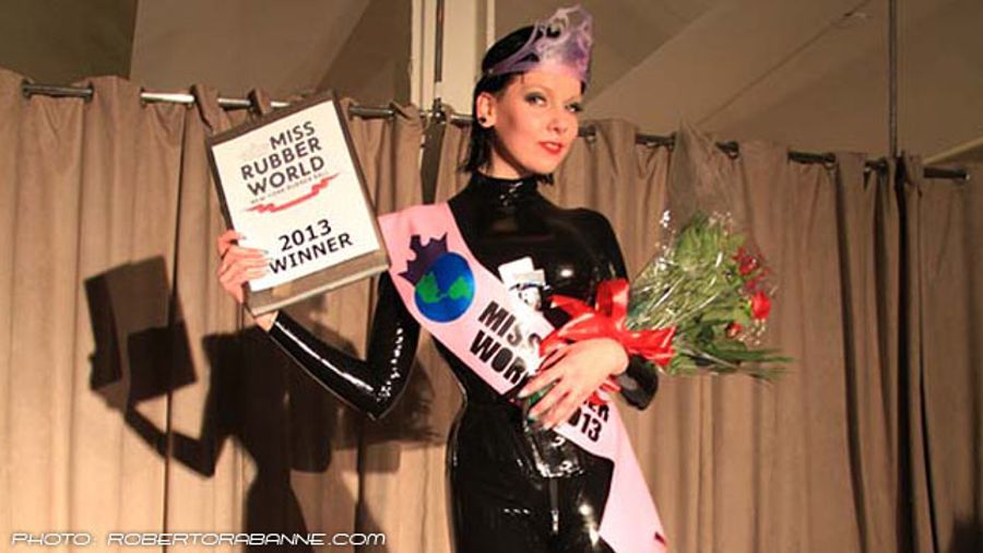 Psylocke Crowned Miss Rubber World 2013