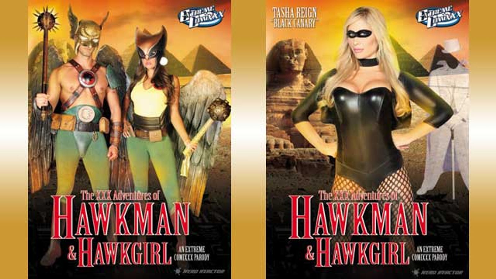 ‘XXX Adventures of Hawkman & Hawkgirl’ Hardcore Trailer Debuts