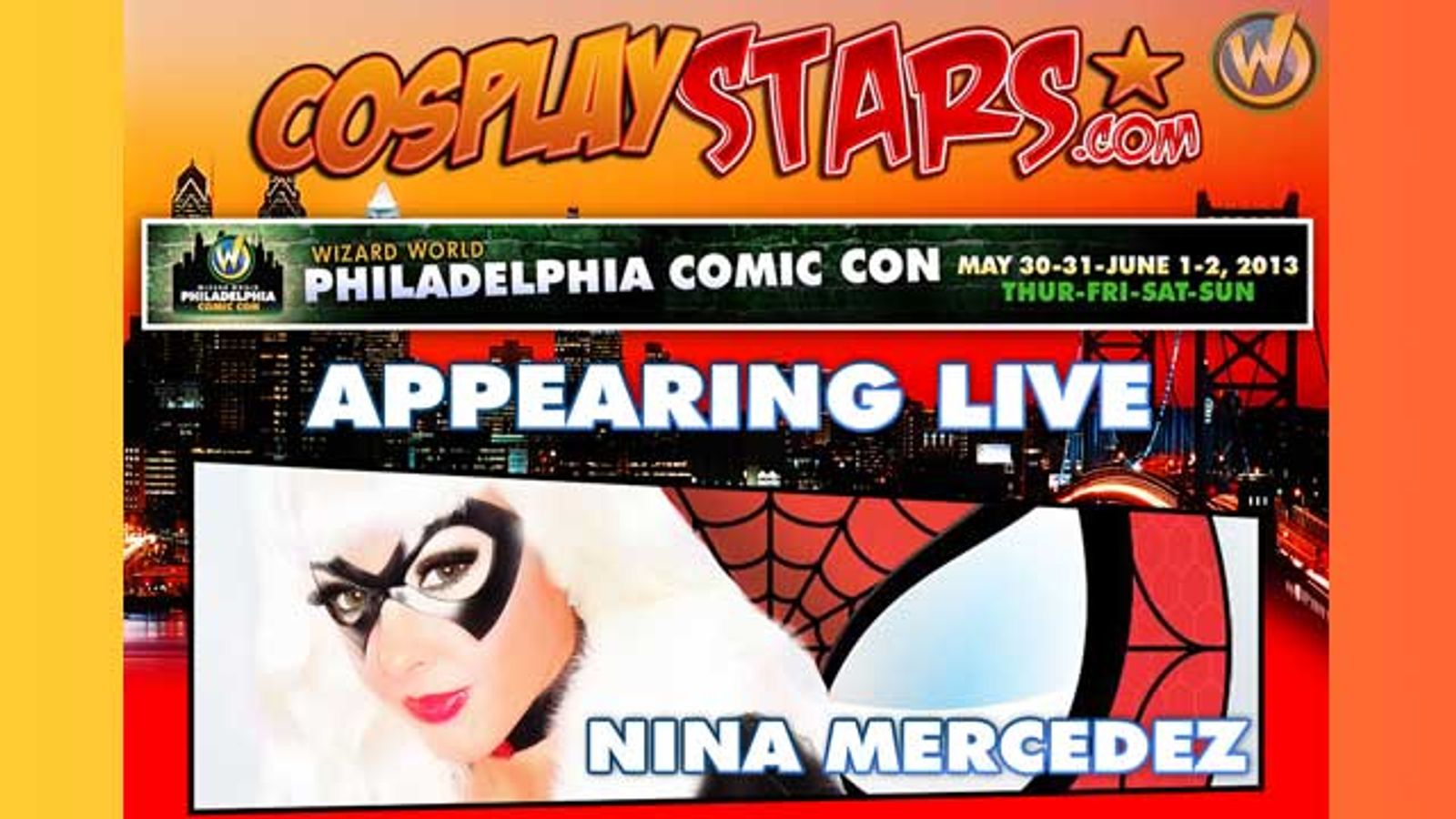 Nina Mercedez Signing at Wizard-World Comic-Con Philadelphia