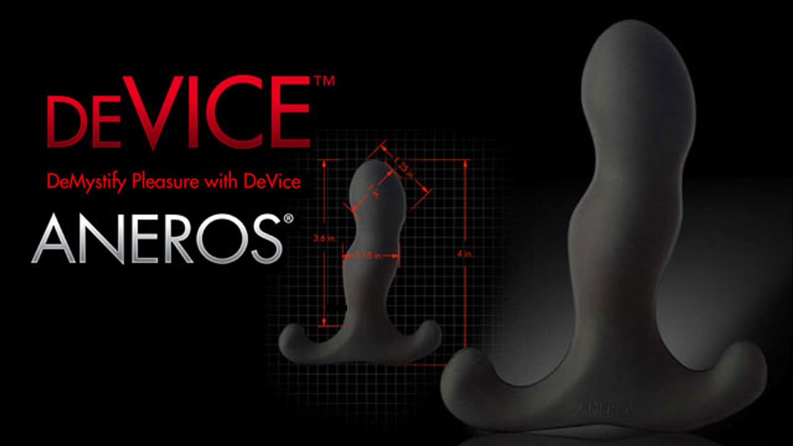 Aneros' deVice is Twist On Vice Prostate Massager