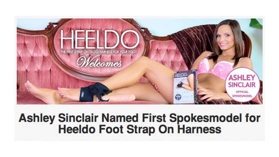 Heeldo Names Ashley Sinclair First Spokesmodel