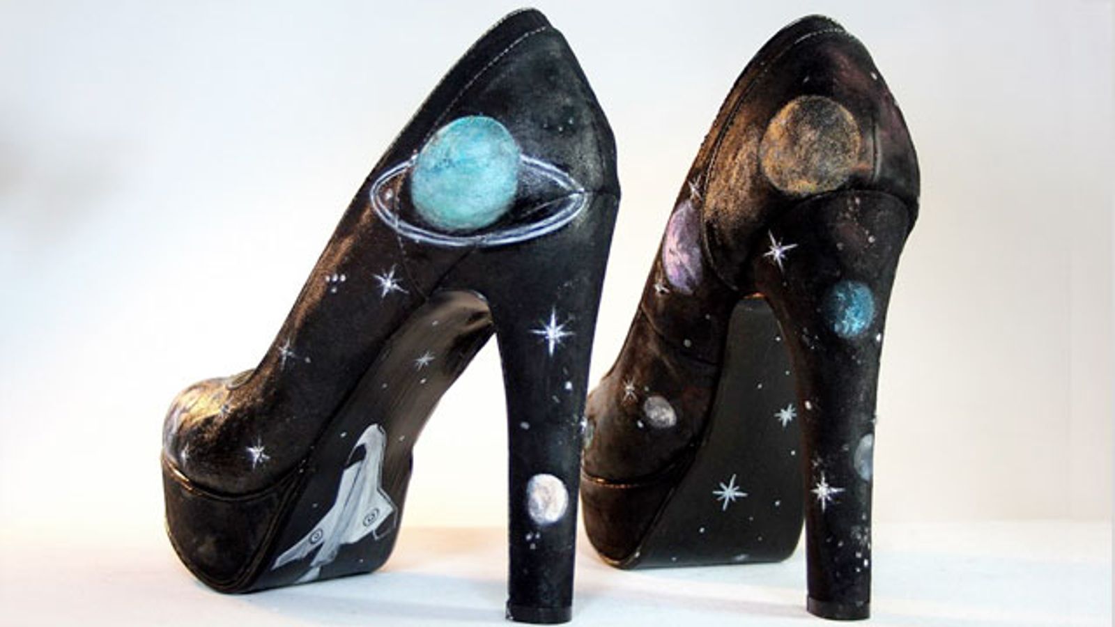 Coco Brown Working With Artist Michael Dyne Mieth on Space Shoe Design