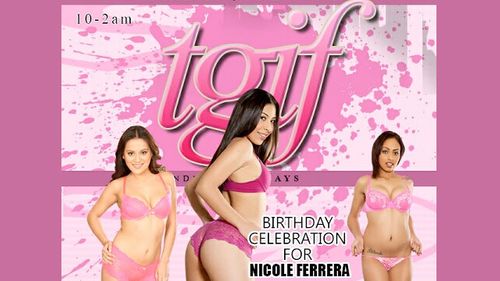 Ideal Image Models' Nicole Ferrera's Birthday Party at Dim Mak's Studio