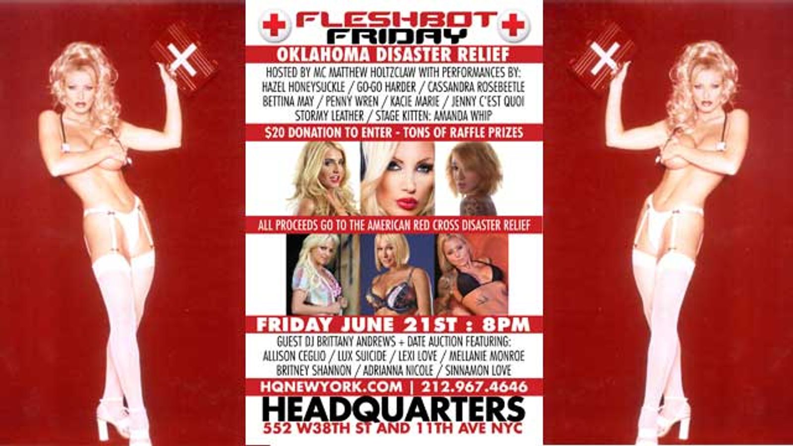 DJ Brittany Andrews To Spin At Fleshbot Charity Fundraiser In NY
