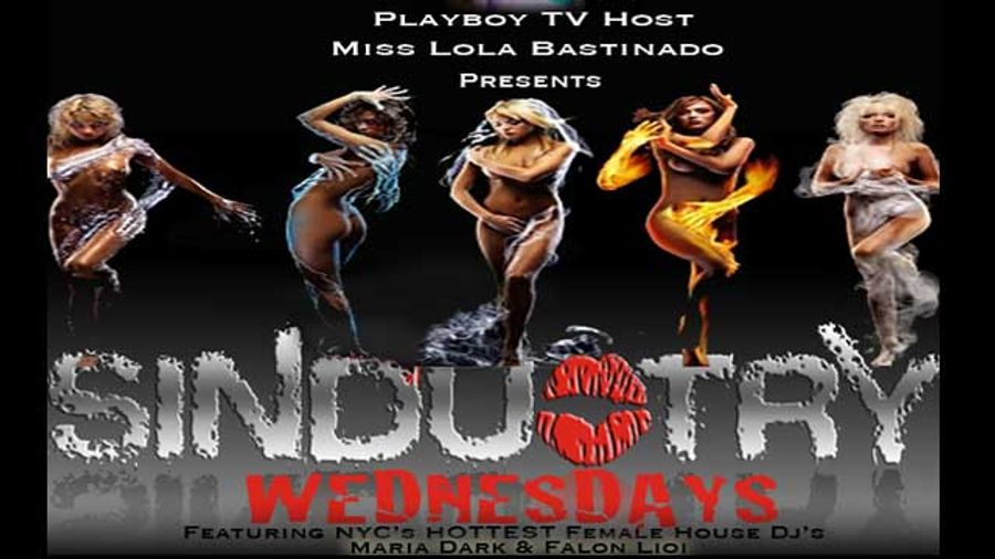 Playboy TV's Lola Bastinado Hosts SINdustry Wednesdays at EVR