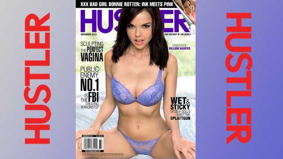 Dillion Harper Named Hustler Cover Model, Honey of the Month