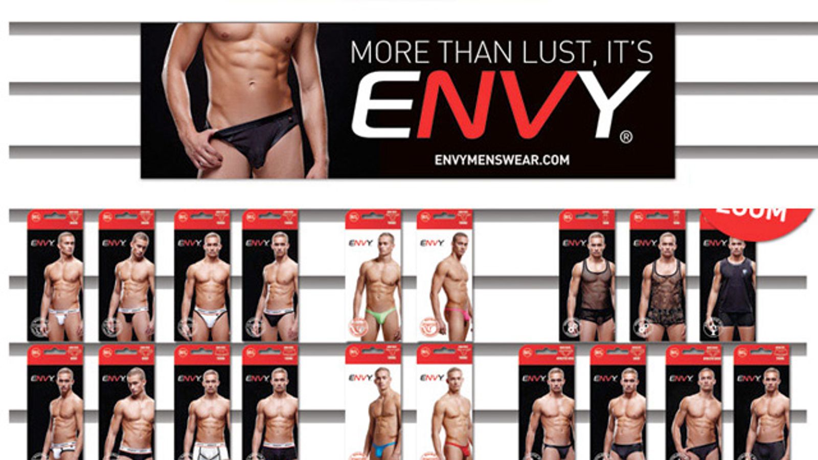 Envy Menswear Plan-o-grams Available for Retailers