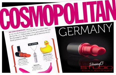 German 'Cosmo' Endorses The Screaming O Studio Collection