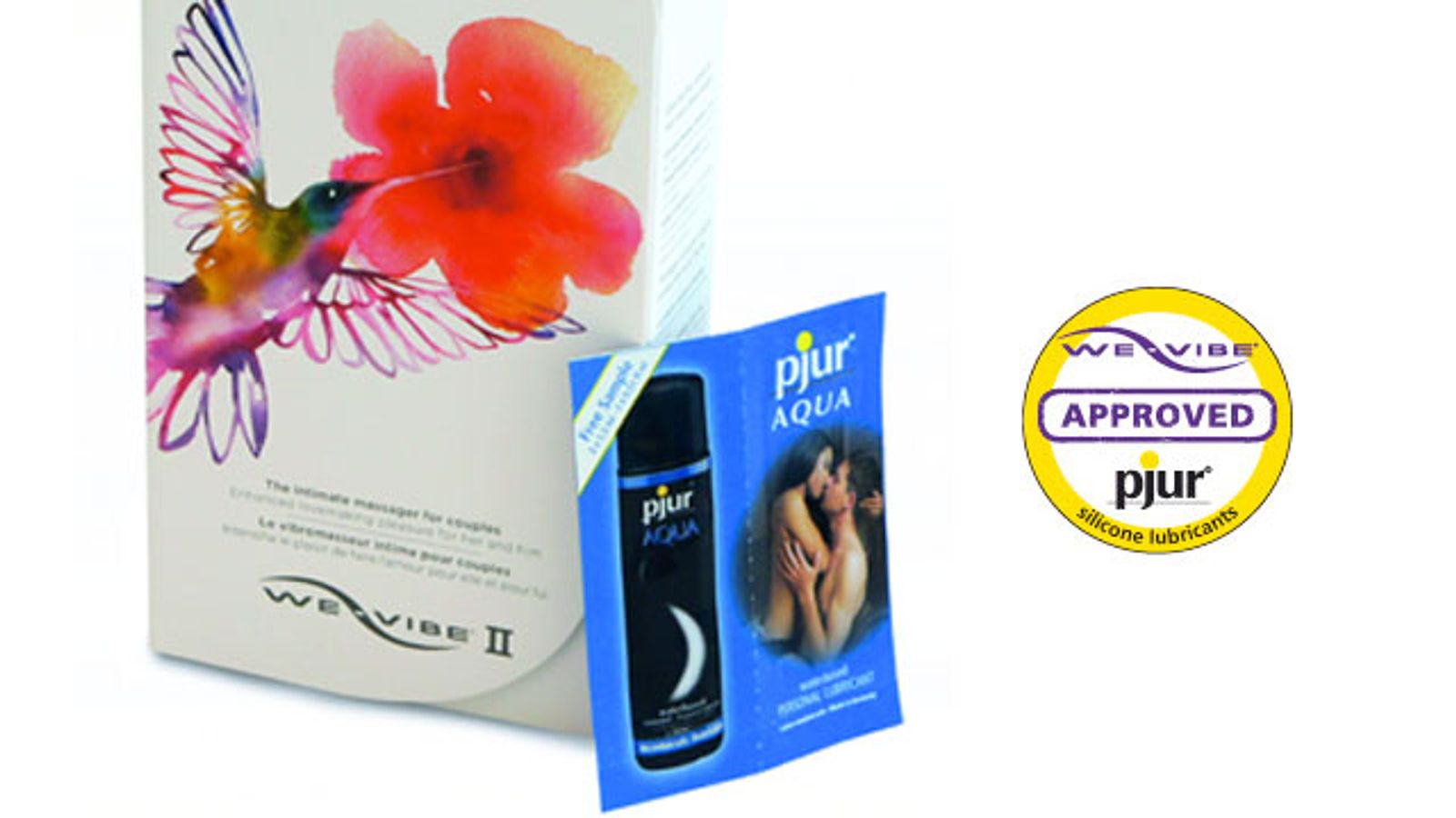 Pjur Lube Now Packaged With We-Vibe II