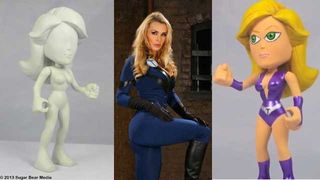 Tanya Tate to Unveil Vinyl Action Figure at Powercon Convention
