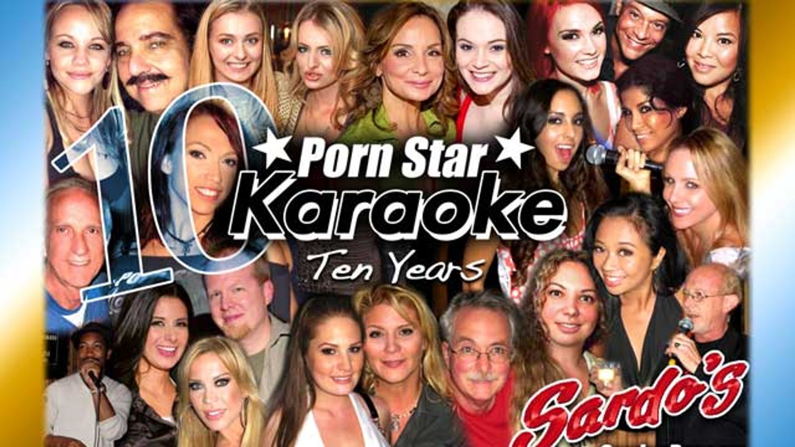 Porn Star Karaoke Celebrates 10 Years at Sardo's