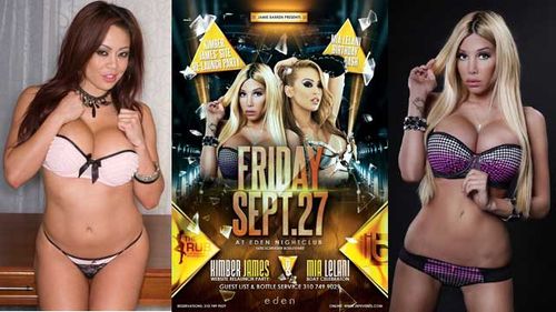 Kimber James & Mia Lelani to Party Friday Night at Club Eden
