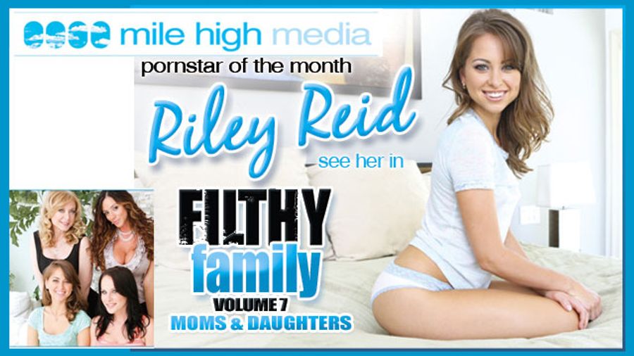 Mile High Media’s Fans Name Riley Reid Porn Star of the Month