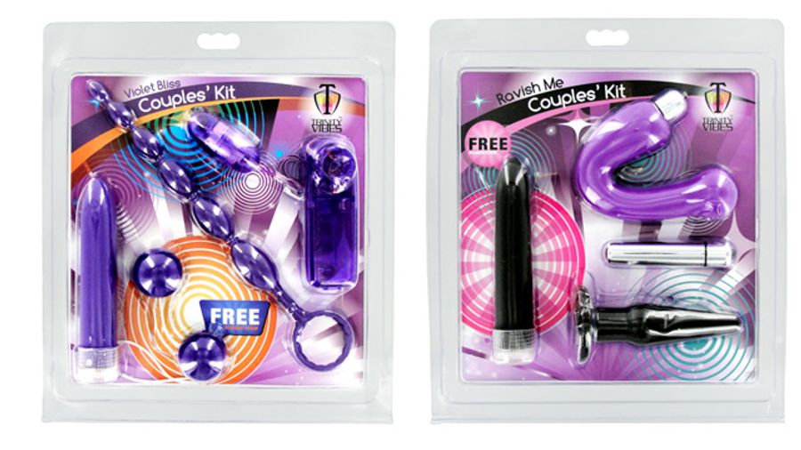 XR Brands Showcases Top Selling All-In-One Couples Sex Toy Kits by Trinity Vibes