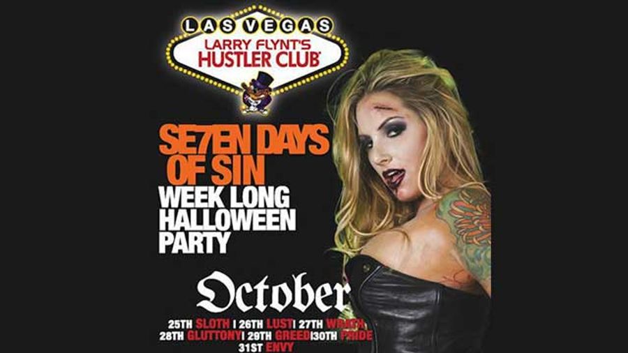 Hustler Club Las Vegas’s Se7en Days of Sin Hosted by Adam & Eve's Teagan Presley