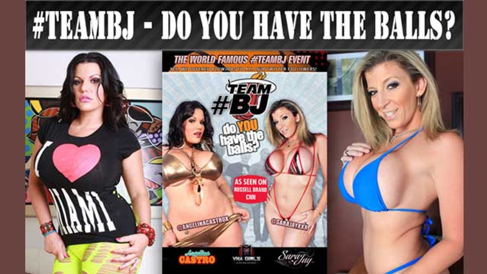 Sara Jay and Angelina Castro Release ‘#TeamBJ - Do You Have the Balls’