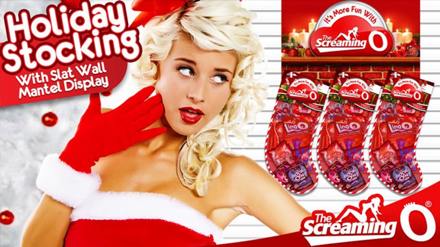 The Screaming O Makes It the Season of Sexy Giving With Stuffed Holiday Stocking