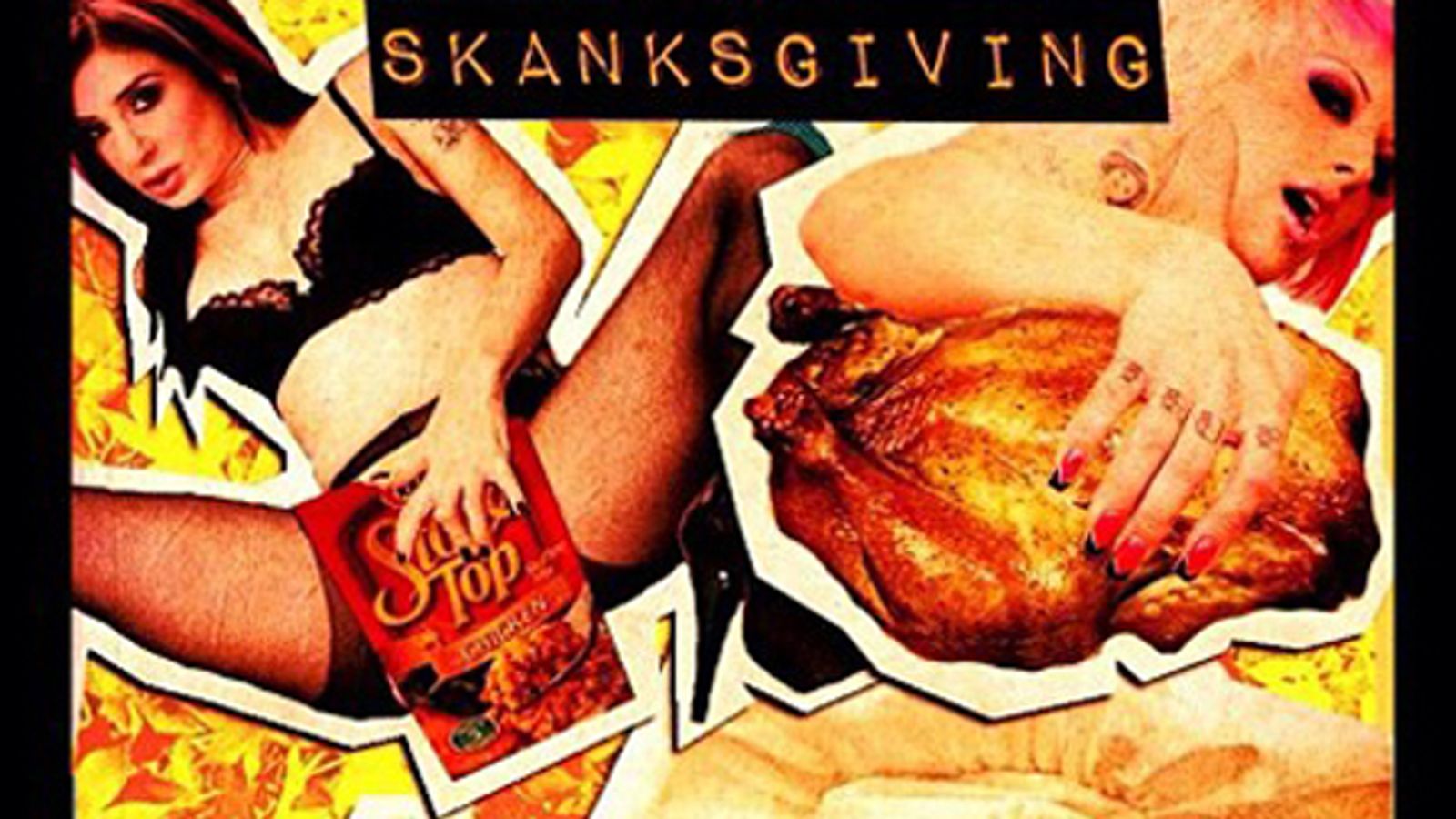 Joanna Angel, Jessie Lee, Veruca James Host 5th Annual Skanksgiving