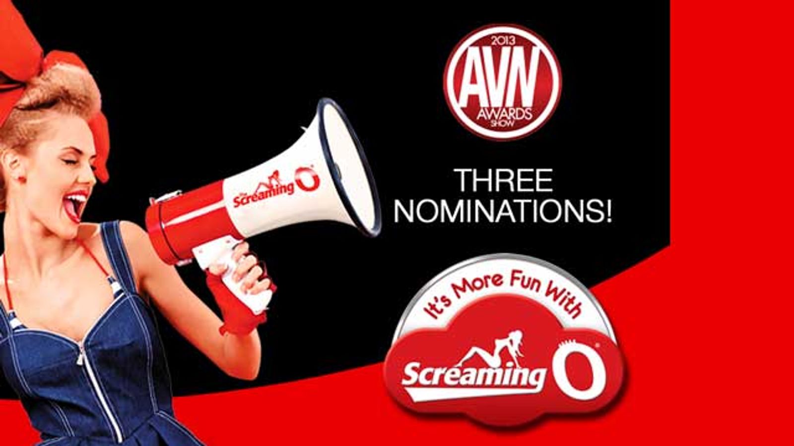 The Screaming O Recognized With 3 AVN Awards Nominations
