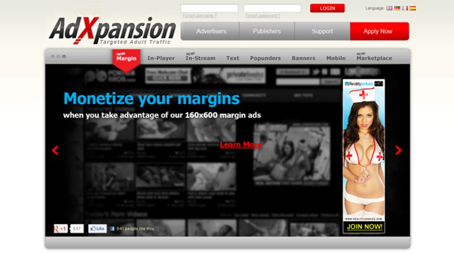 AdXpansion Launches New Ad Unit for Publishers