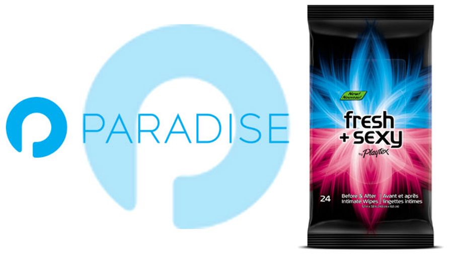 Paradise Debuts ‘Fresh + Sexy’ Energizer Personal Care Wipes
